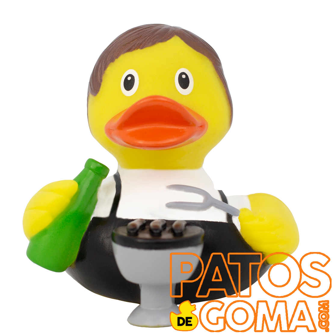 pato de goma barbacoa