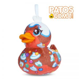 pato de goma peluche KWAAK CHARLIE 10 cm