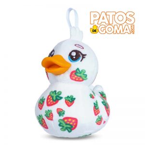 pato de goma peluche KWAAK CHARLOTE 10 cm