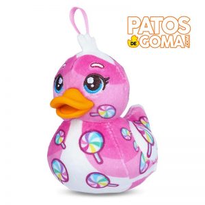 pato de goma peluche KWAAK LOLA 10 cm