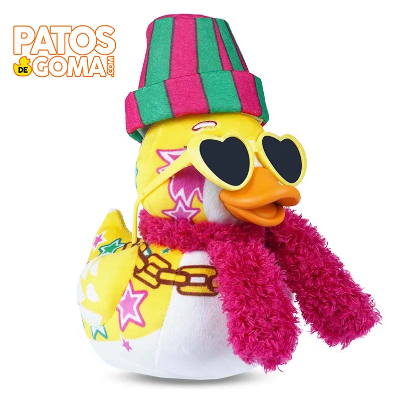 pato de goma peluche KWAAKS DJ BOB